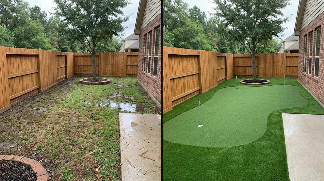 Katy Artificial Grass Cost Guide 2026: Backyards, Pet Turf and Putting Greens